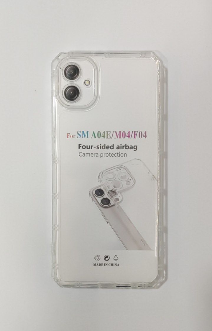 قاب ژله ای بی رنگ محافظ لنزدار samsung A04e M04 F04