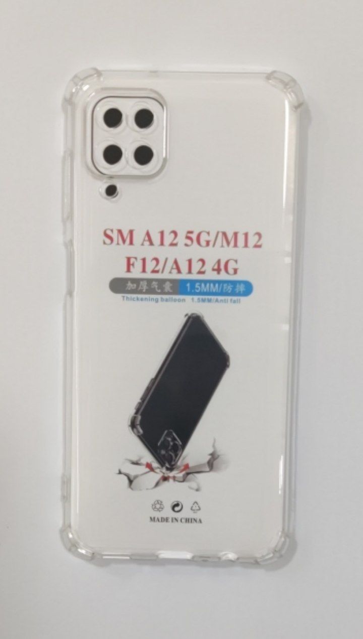 قاب ژله ای بی رنگ ضربه گیر samsung A12_M12