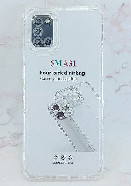 قاب ژله ای محافظ لنزدار شفاف SAMSUNG A31