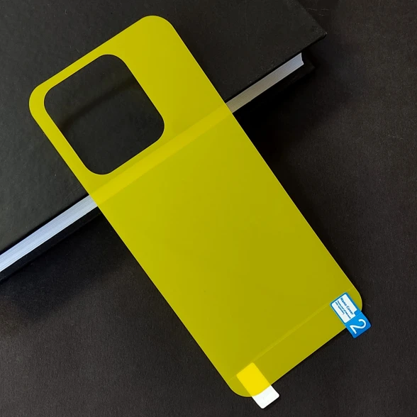 برچسب پشت تمام چسب زرد Xiaomi Redmi 12C
