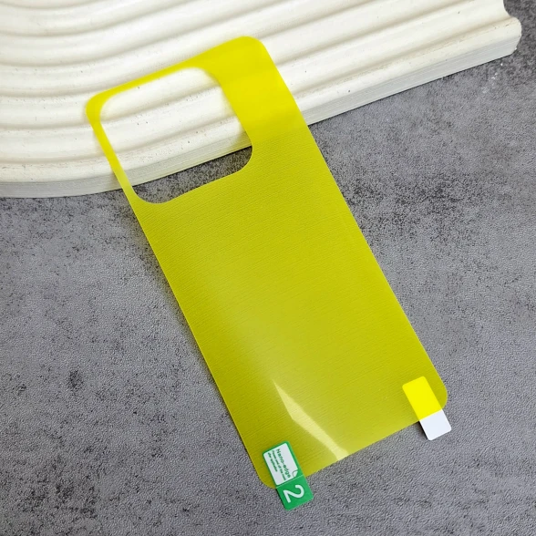 برچسب پشت تمام چسب زرد Xiaomi Redmi Note 14
