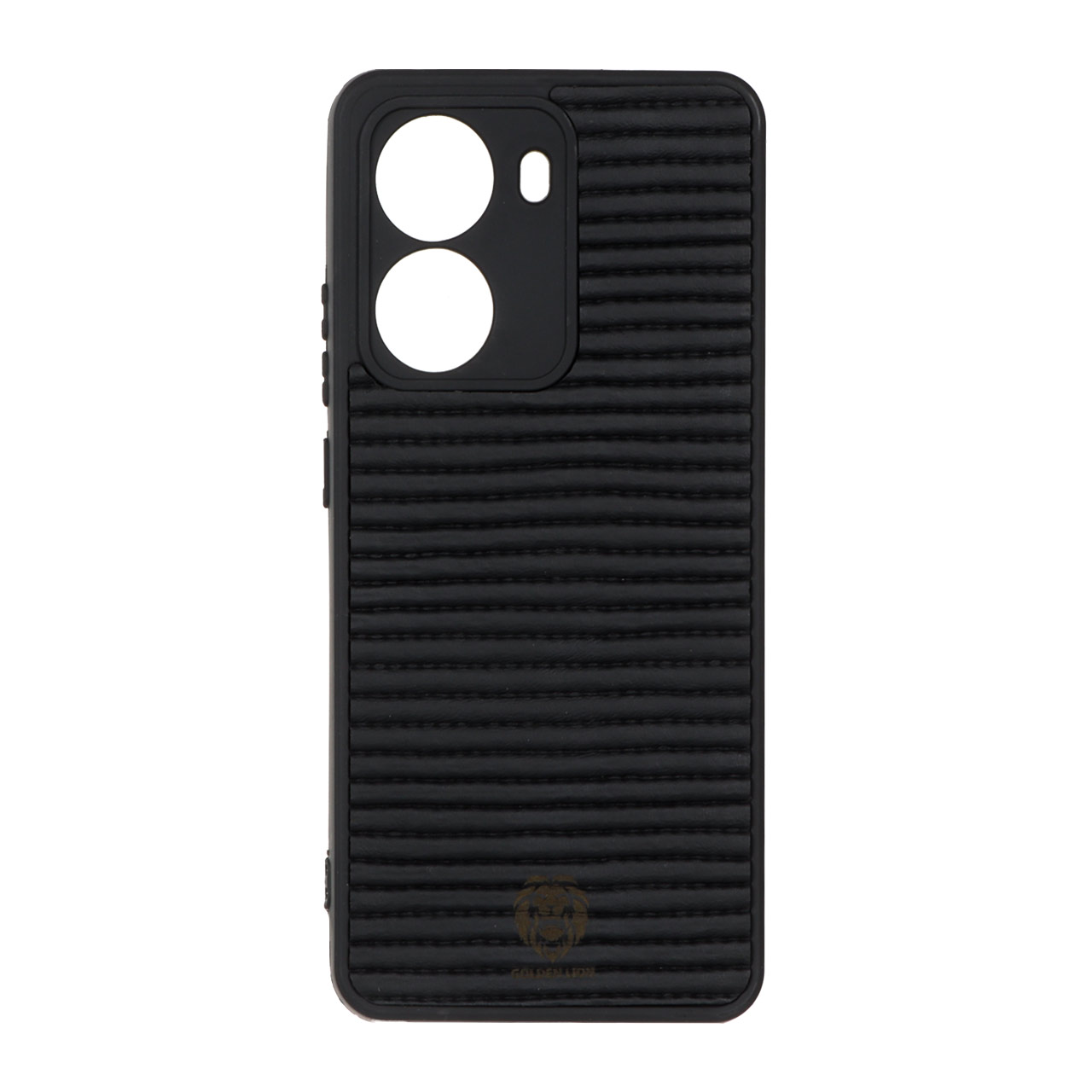 قاب Golden Lion شیاردار Xiaomi Poco X7 Pro - مشکی