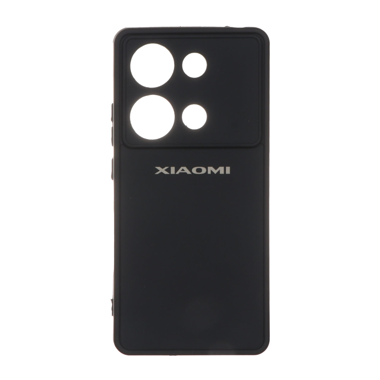 قاب rock پالیز لوگودار Xiaomi Redmi Note 14S / Note 13 Pro 4G / M6 Pro 4G - مشکی