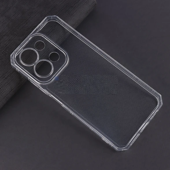 قاب ژله ای شفاف محافظ لنزدار Xiaomi Redmi 15C / Poco C85