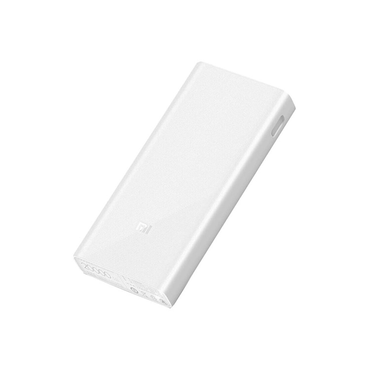 پاوربانک (فست شارژ) Xiaomi 18W 30000mAh مدل PB3018ZM - سفید - اصل چین (گارانتی یک ساله شرکتی)