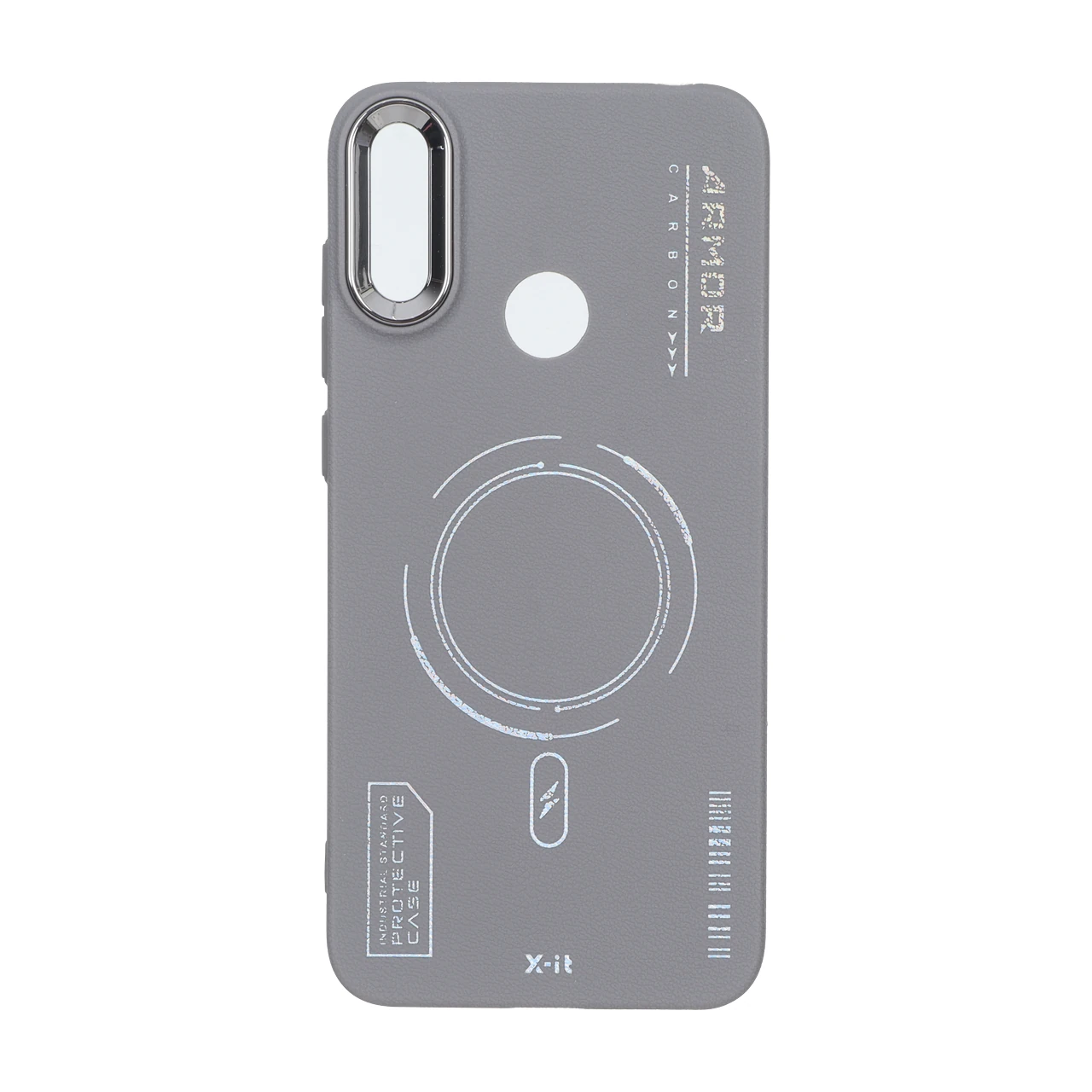 قاب Armor لنز متال Texture طرح مگ سیف Huawei Y7 Prime (2019) / Huawei Y7 (2019)
