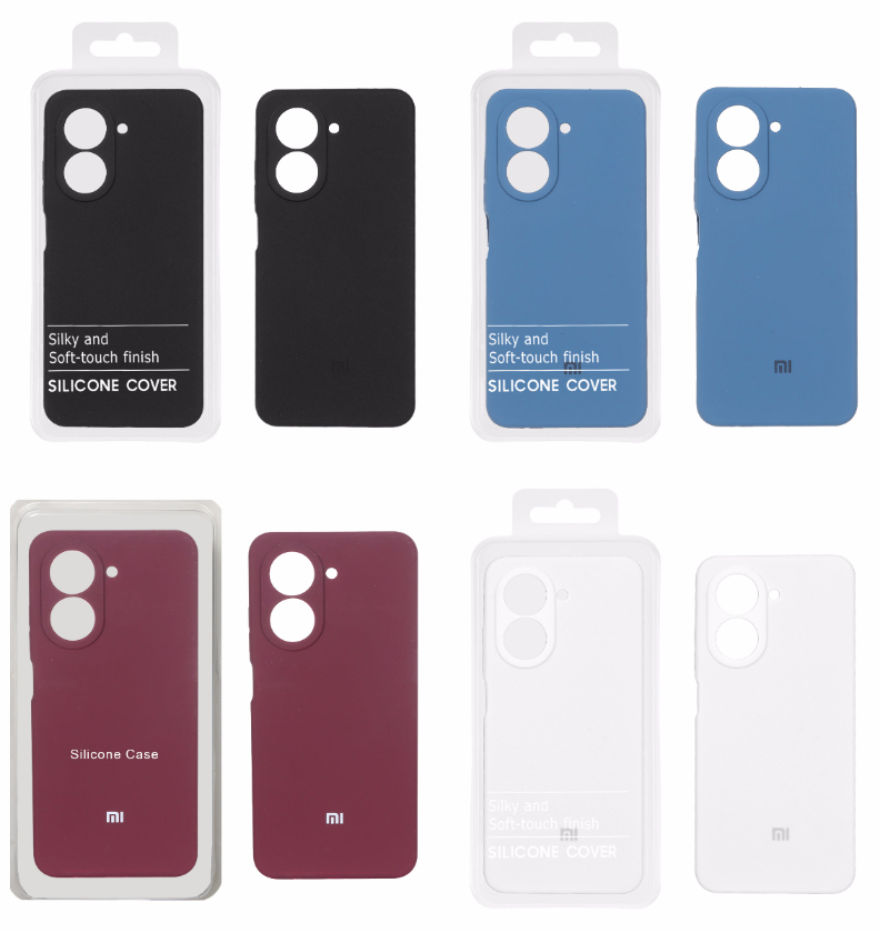 قاب سیلیکونی پاک کنی محافظ لنزدار اورجینال Xiaomi Redmi A5 / Poco C71