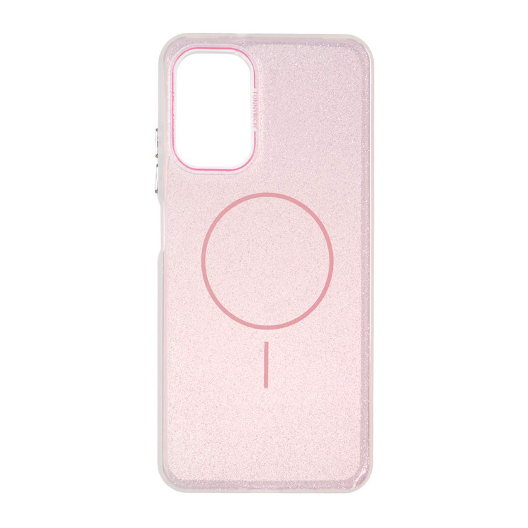قاب اکلیلی Funnyrich طرح مگ سیف دور مات Xiaomi Poco M3 / Redmi 9T 4G - صورتی